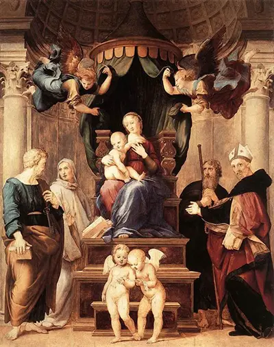 Madonna of the Baldacchino Raphael